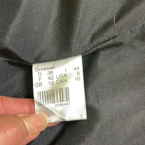 Bloomingdale's ST Emile Women Round Neck Midi dress - Picture 7 of 7